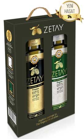 Zetay Organik Premium li Kutu Zeytinyağı x